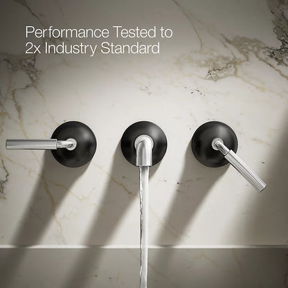 Tone™ Wall-mount bathroom sink faucet trim, 1.2 gpm