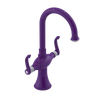 Rubinet Single Hole Dual Handle Lav. Set. (less drain) Purple Haze