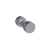 Rubinet Shower Door Knob (set) Satin Chrome