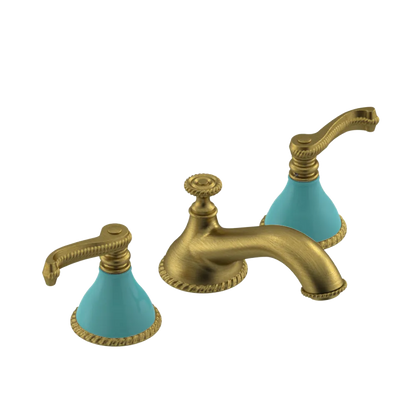 Rubinet Widespread Lav. Set. (less drain) Antique Brass Matt