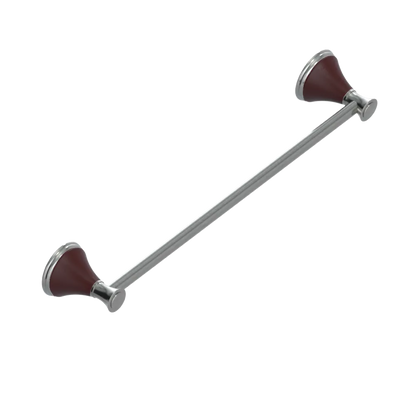 Rubinet Towel Bar 18" Satin Nickel
