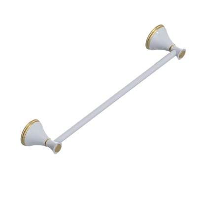 Rubinet Towel Bar 18" White