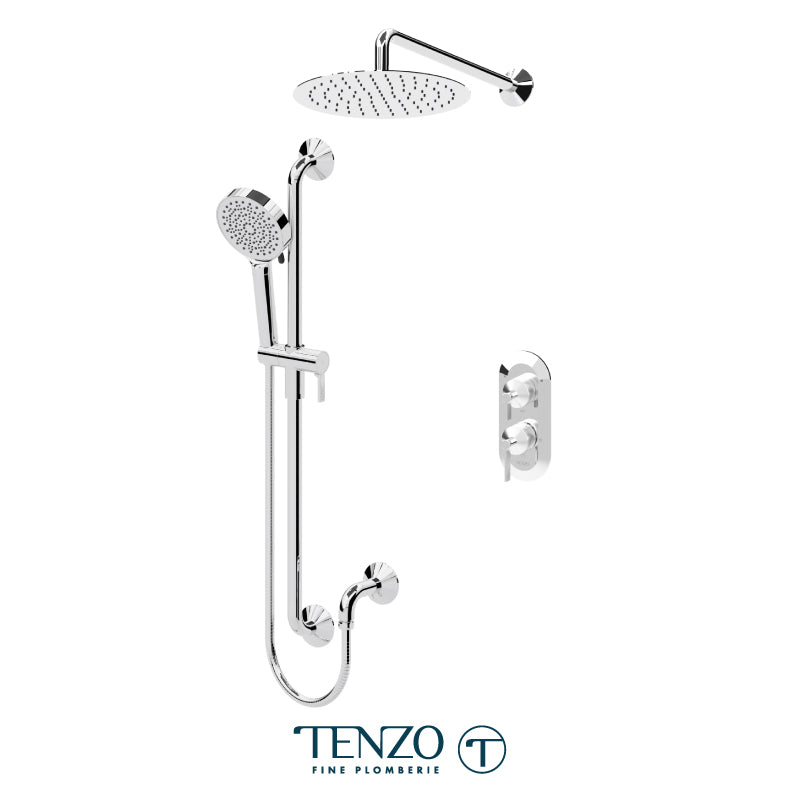 Shower kit, T-Box 2 functions, Paloma