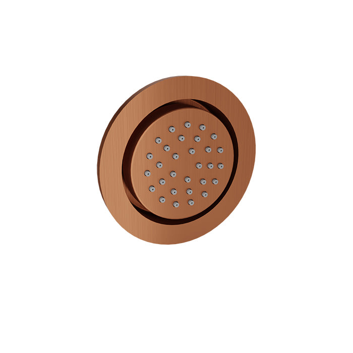 Baril Round built-in lateral body jet