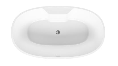 Oceania Chilko with faucet deck Freestanding Bath