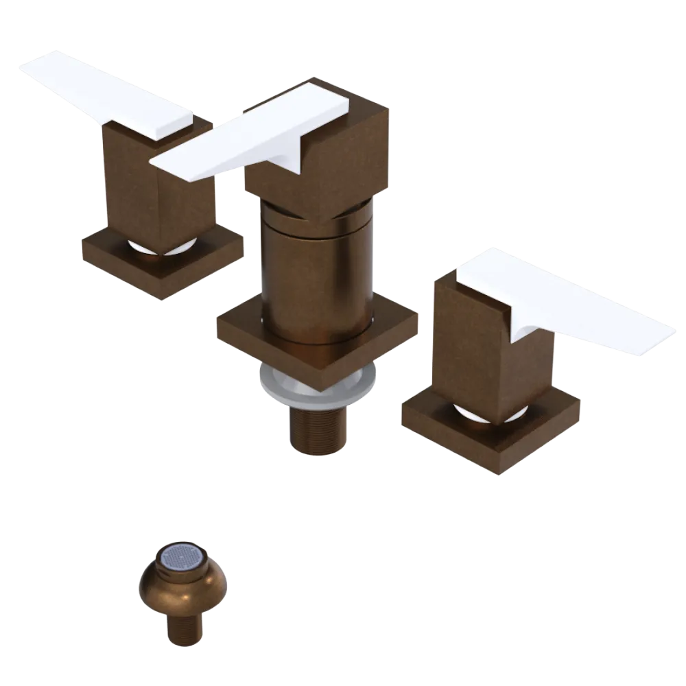 Rubinet Bidet Fitting with Spray, Diverter, and Vacuum Breaker (less drain) Oil Rubbed Bronze