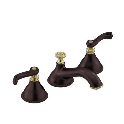Rubinet Widespread Lav. Set. (less drain) Oil Rubbed Bronze