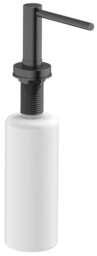 Zomodo Black Pearl Stainless Steel Soap Dispenser