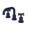 Rubinet Widespread Lav. Set. (less drain) Midnight Blue