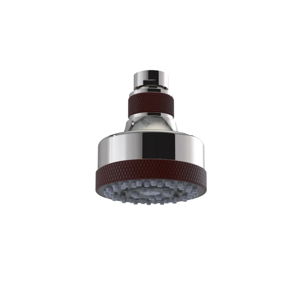 Rubinet 3 FUNCTION SHOWER HEAD Polished Nickel