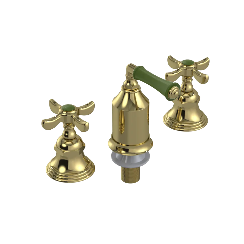 Rubinet Bidet Fitting with Spray, Diverter, and Vacum Breaker (Less Drain) Bright Brass