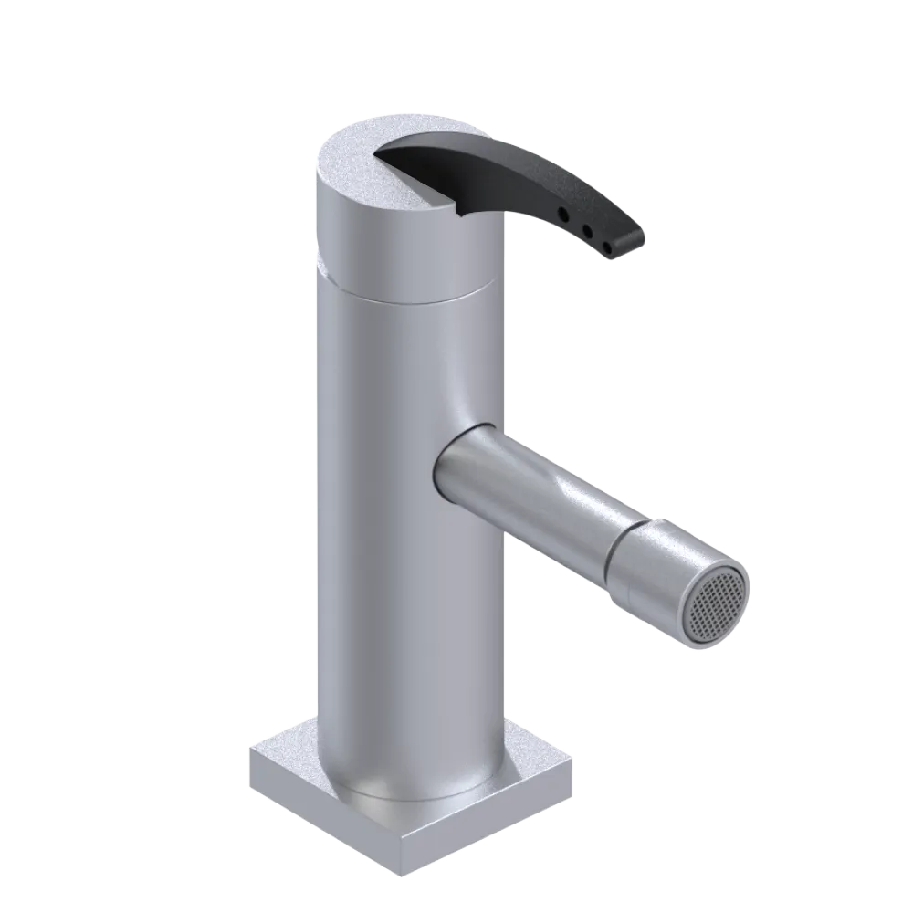 Rubinet Single Control Bidet Fitting (less drain) Satin Chrome