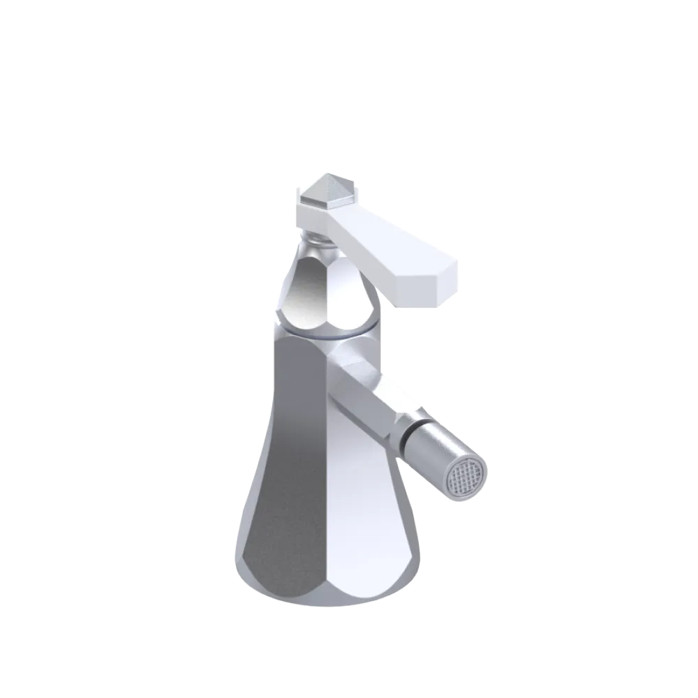 Rubinet Single Control Bidet Fitting (less drain) Satin Chrome