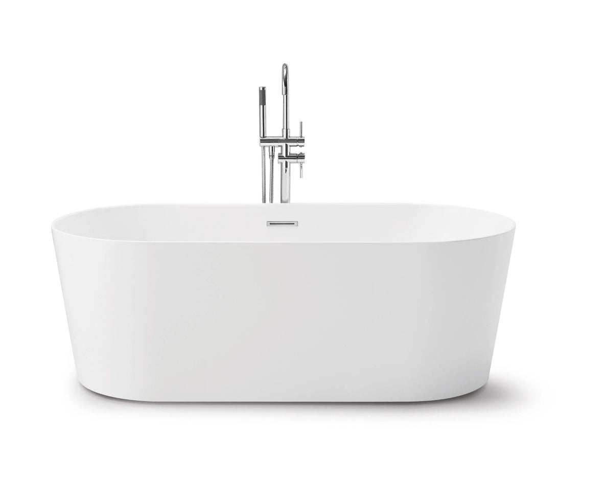 Harmony Matte White 67" x 32" Freestanding Bathtub - FBH6732