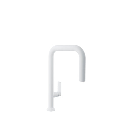 Baril Single-hole kitchen faucet with 2-function pull-down spray