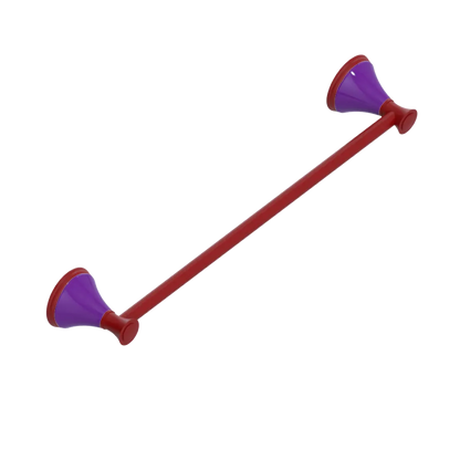 Rubinet Towel Bar 18" Maroon