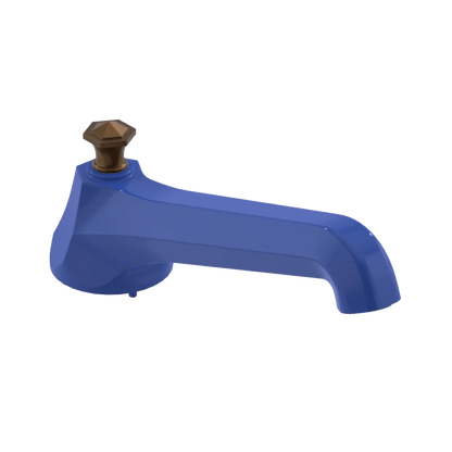 Rubinet Tub Filler Spout Deck Mount Blu Jean
