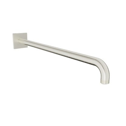 Baril 18" wall-mounted shower arm, square flange