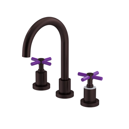 Rubinet Widespread Lav. Set. (less drain) Oil Rubbed Bronze