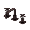 Rubinet Widespread Lav. Set. with Genesis spout (less drain) Oil Rubbed Bronze
