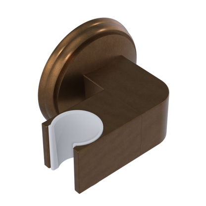 Rubinet Wall Bracket for Hand Held Shower Tuscan Brass