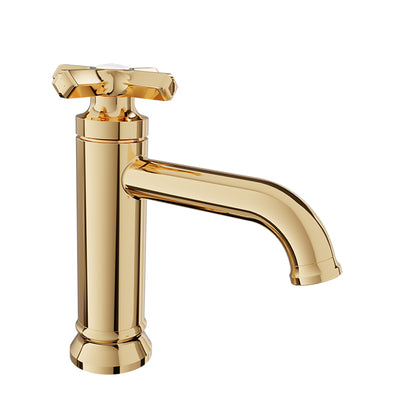 Baril Single-hole lavatory faucet, drain not included