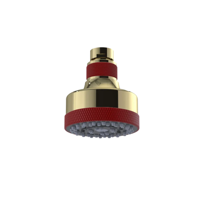 Rubinet 3 FUNCTION SHOWER HEAD Natural Brass