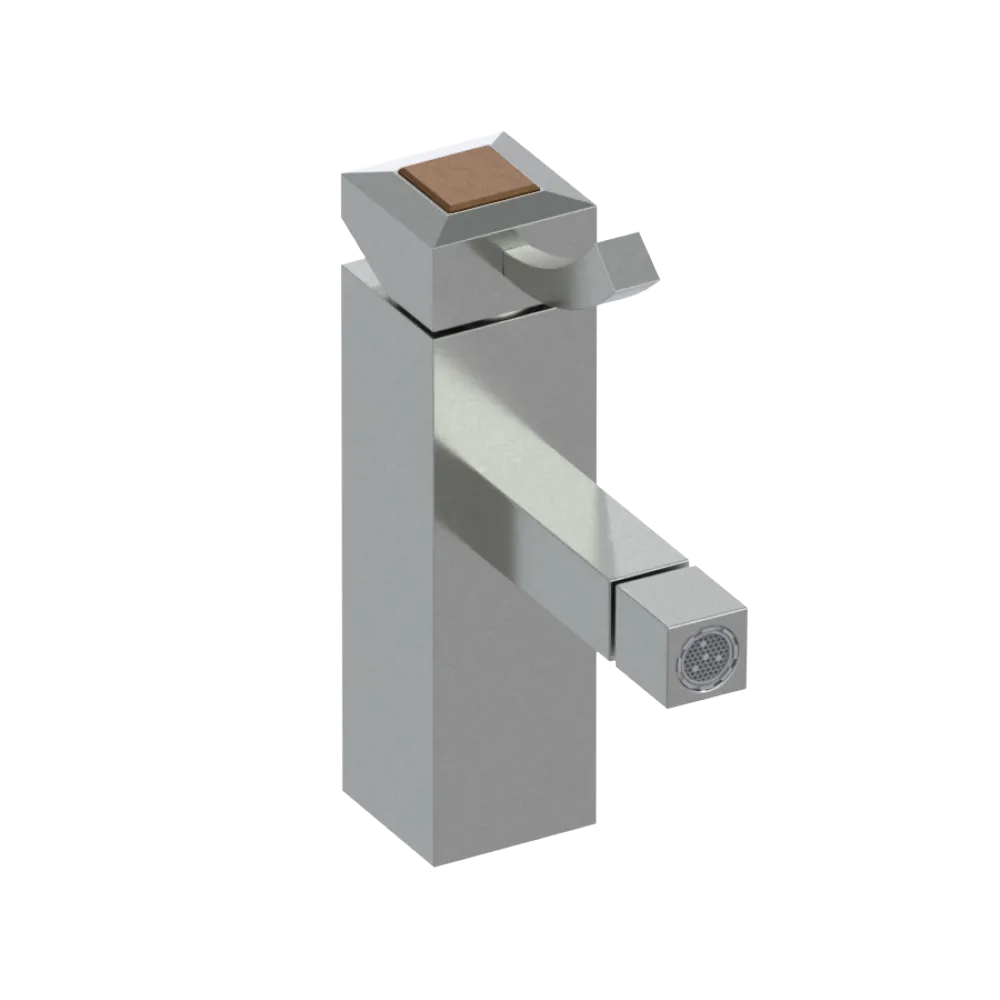 Rubinet Single Control Bidet Fitting (less drain) Satin Nickel