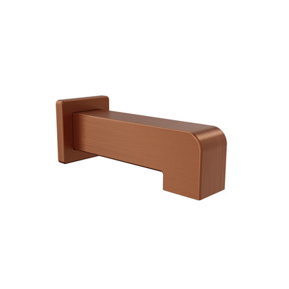 Baril Square 7" tub spout without diverter