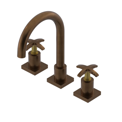 Rubinet Widespread Lav. Set. (less drain) Tuscan Brass
