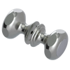 Rubinet Shower Door Knob (set) Satin Nickel