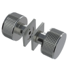 Rubinet Shower Door Knob (set) Satin Nickel