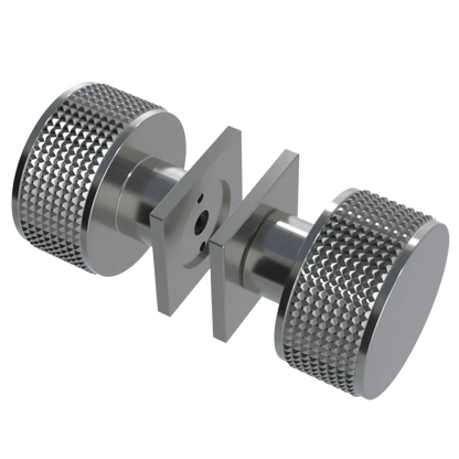 Rubinet Shower Door Knob (set) Satin Nickel