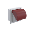 Rubinet RECESSED TOILET PAPER HOLDER White