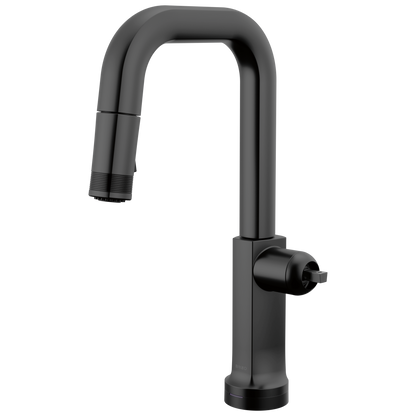 Brizo Smarttouch Pull Down Prep Faucet With Square Spout Less Handle