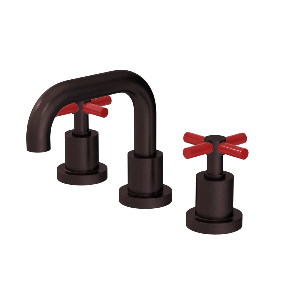 Rubinet Widespread Lav. Set. (less drain) Oil Rubbed Bronze