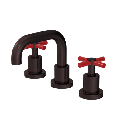 Rubinet Widespread Lav. Set. (less drain) Oil Rubbed Bronze