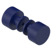 Rubinet Shower Door Knob (set) Midnight Blue