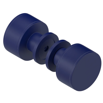 Rubinet Shower Door Knob (set) Midnight Blue