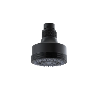Rubinet 3 FUNCTION SHOWER HEAD Matt Black