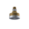 Rubinet 3 FUNCTION SHOWER HEAD Antique Brass Matt