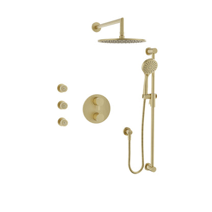 Baril Complete thermostatic pressure balanced shower kit