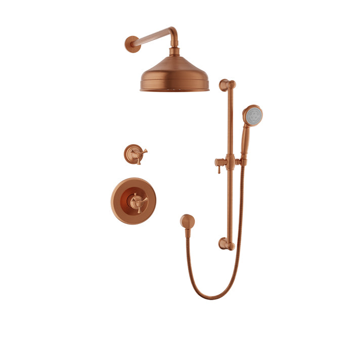Baril Complete thermostatic shower kit