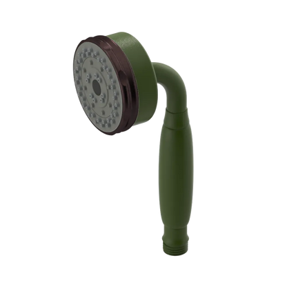 Rubinet 3 Function Hand Held Shower Only Green Envy