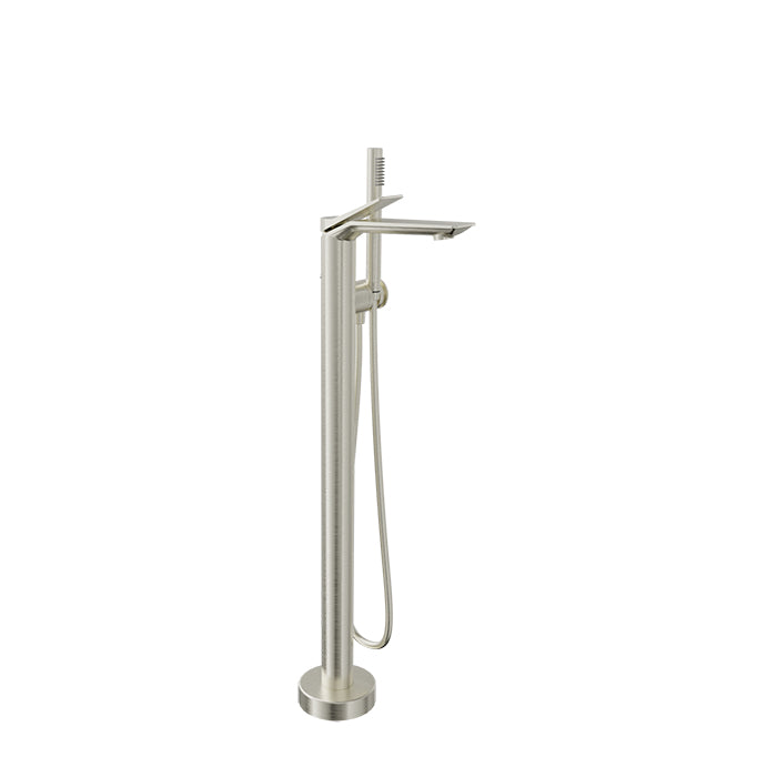Baril Floor-mounted tub filler with hand shower