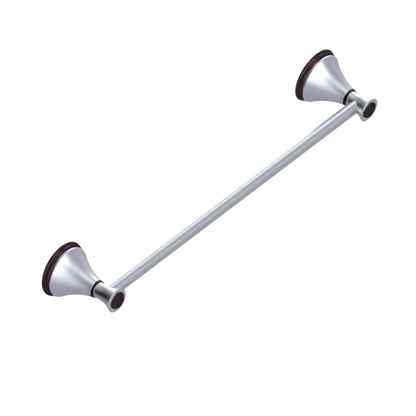 Rubinet Towel Bar 18" Satin Chrome