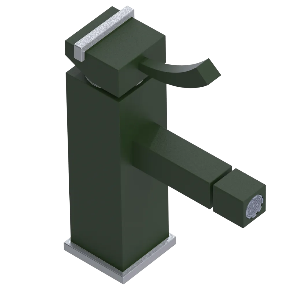 Rubinet Single Control Bidet Fitting (less drain) Green Envy