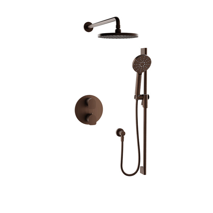 Baril Complete thermostatic pressure balanced shower kit