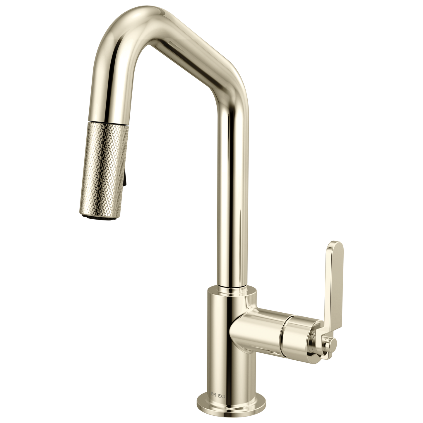Brizo Pull Down Prep Faucet With Angle Spout Industrial Handle