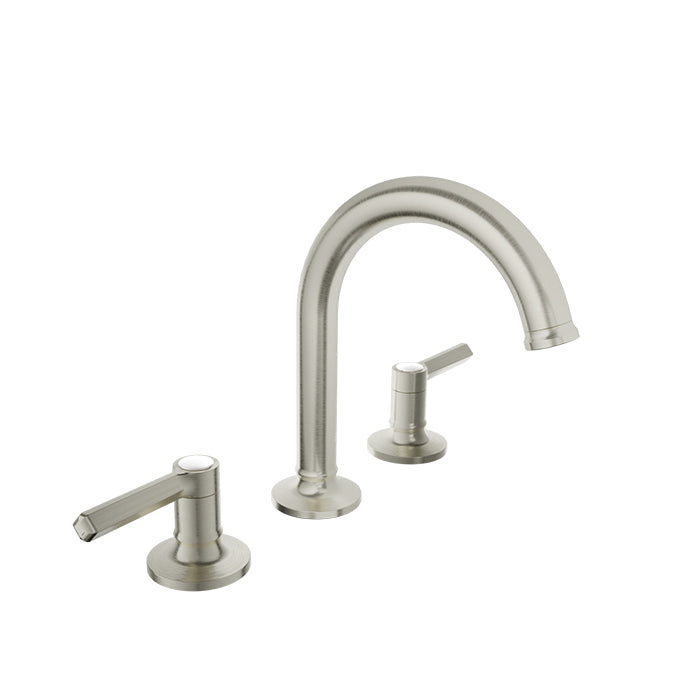 Baril 8" c/c lavatory faucet, drain included